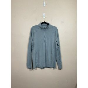 Travis Mathew Mens 1/2 Zip Pullover M Gray Golf Performance Stretch Athleisure